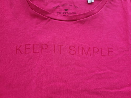 Mädchen shirt tom tailor - t-shirt,,