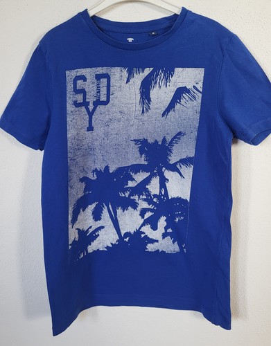 Blaues shirt tom tailor - t-shirt,