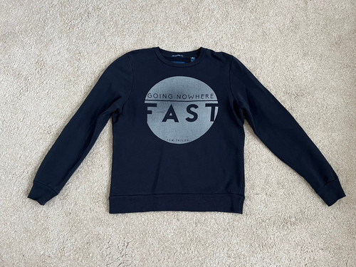 Tom tailor sweatshirt blau - tom,